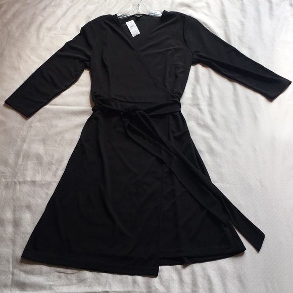 Ann Taylor Dresses & Skirts - NWT Little Black Dress Ann Taylor wrap-tie